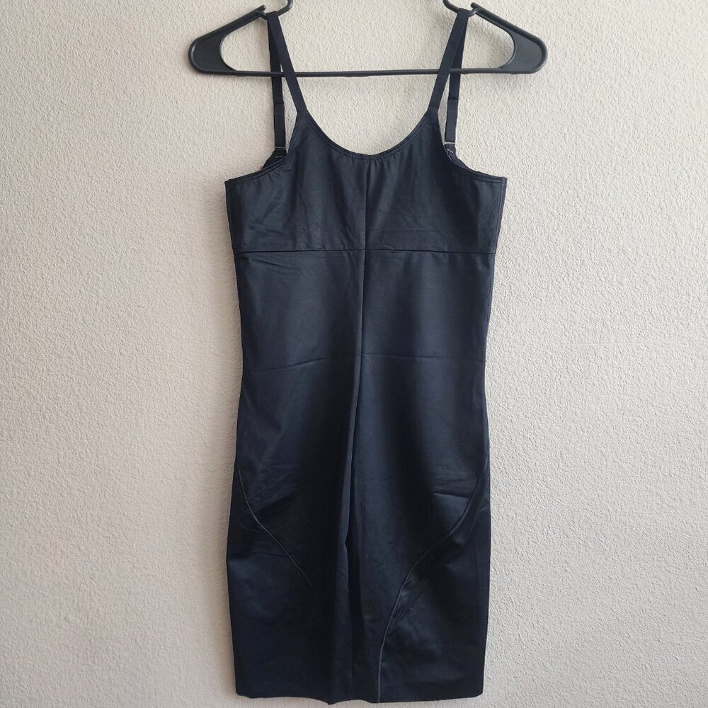 Spanx SmartGrip Slip Womens Small Black Open-Bust Shaping Slip Adjustable Straps - Picture 11 of 14